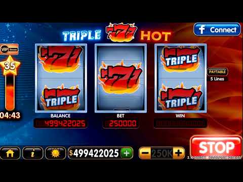 Игровой автомат онлайн Hot Triple Sevens в казино Миллион
